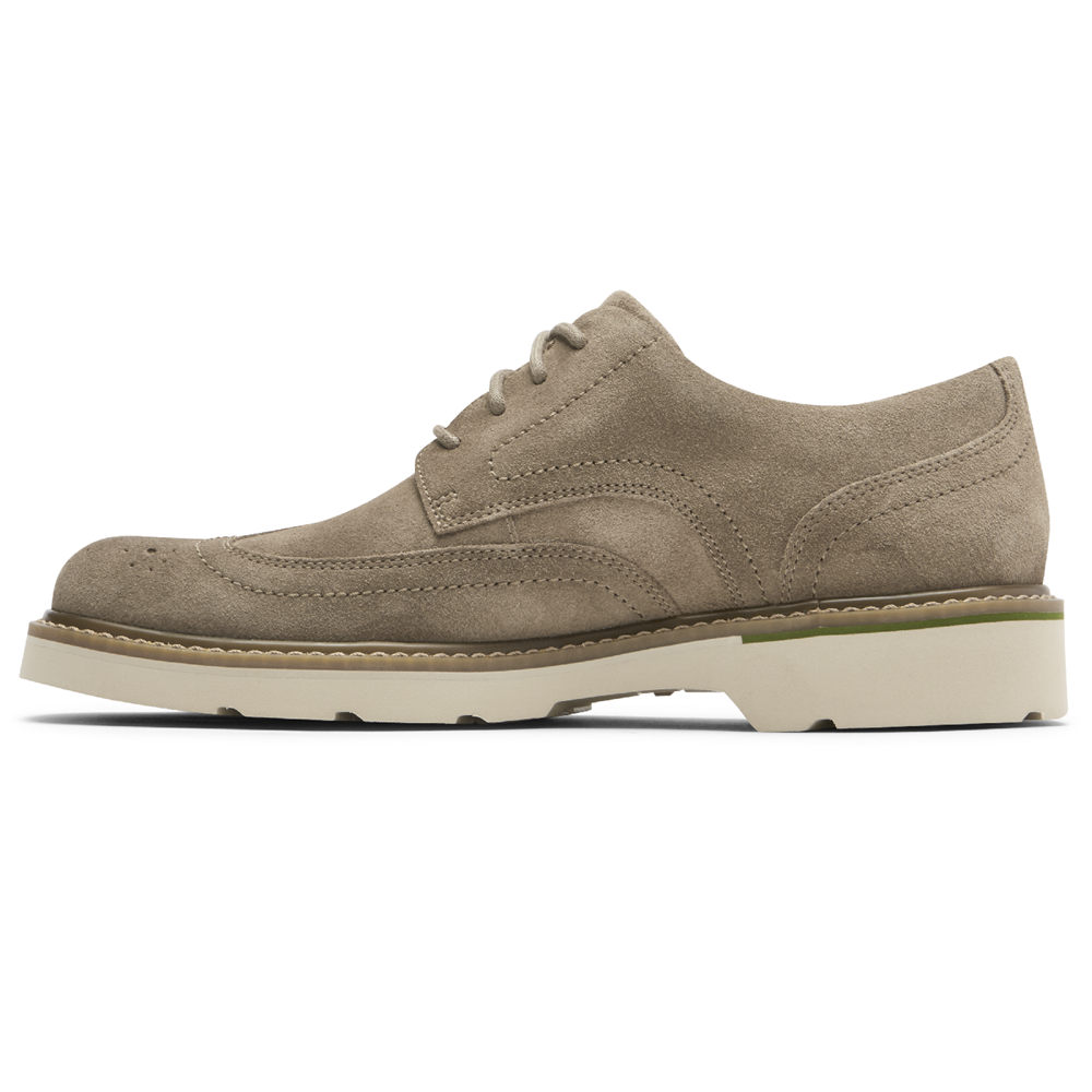 Rockport Joggesko Herre Grå - Charlee Waterproof Wingtip - DWLC31785